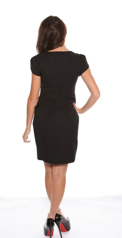 Ebony Black Dress - www.clothing.ie