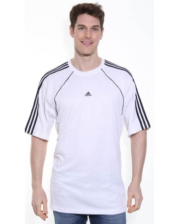 adidas white tee shirt